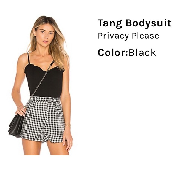 NWOT Privacy Please Bodysuit - Picture 1 of 5